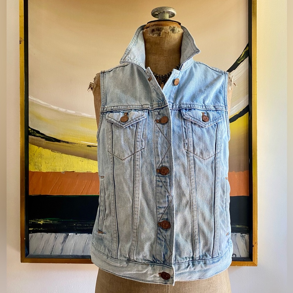 Madewell Denim Vest
